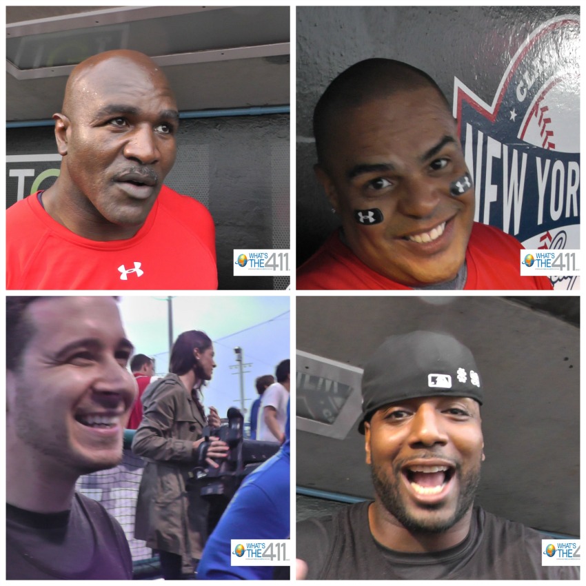 Collage Evander Holyfield DJ Enuff Vinny G Chris Canty MLB All Star Weekend Justin Tuck Nelly Softball Charity resized