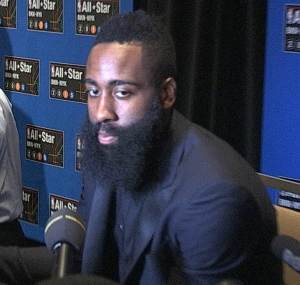 James Harden, Houston Rockets guard and 2017 NBA MVP candidate