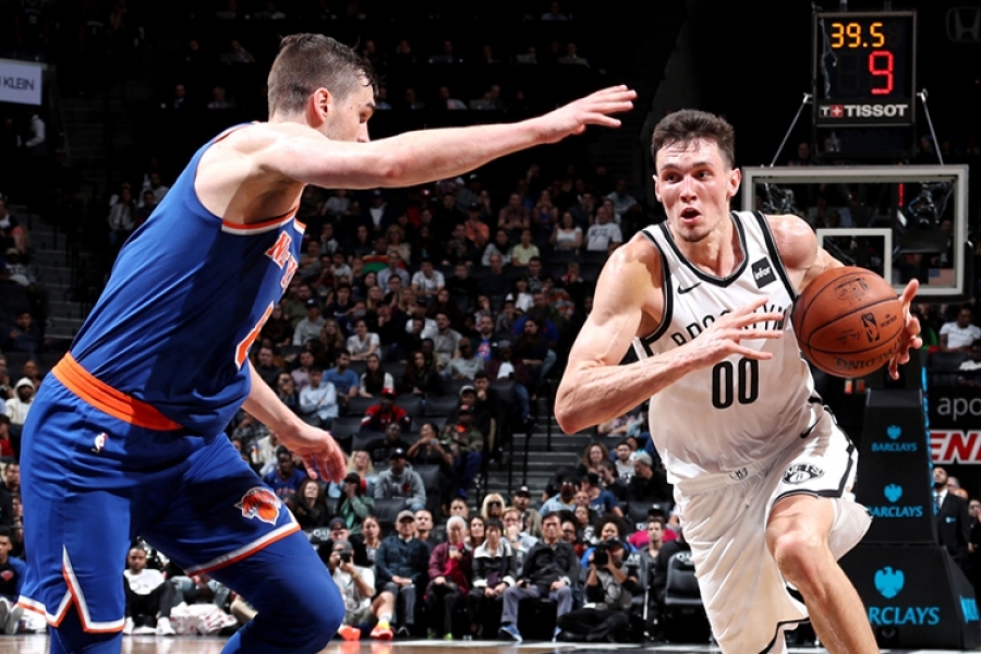 Rodions Kurucs Unfiltered: Nets vs. Knicks Preseason Post-game Press Meeting