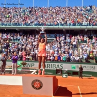 Tennis Legend Serena Williams is ecstatic after winning the 2015 French Open