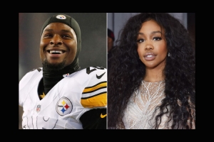Pittsburgh Steelers running back Le’Veon Bell (left) wants R&amp;B star SZA (right) to be his Valentine. We’ll keep an eye on this one.